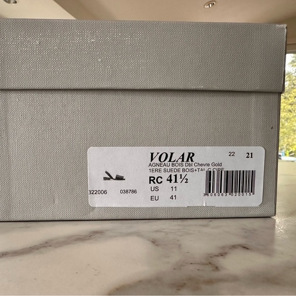 NIB Clergerie Volar brown sandals Size 41.5 / 11 - Picture 9 of 9